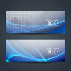 矢量横幅素材图片