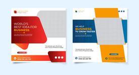 蓝色几何背景图片