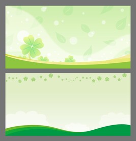 绿色小清新背景