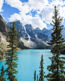 山水湖景