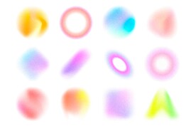 炫彩朦胧背景图片