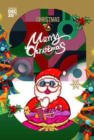 卡通圣诞