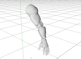 C4D模型 机械手  
