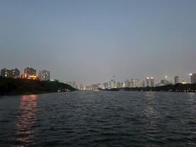 公园夜景