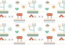 几何无缝背景图片