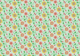 花卉无缝背景图片