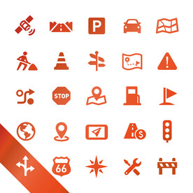 手机APP导航图标