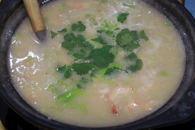 鲜虾粥