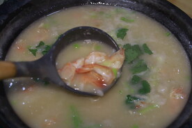 鲜虾粥