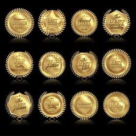 金色奖章