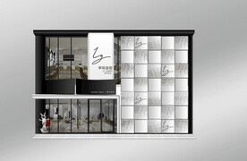 高端理发店美发店会所门头门脸