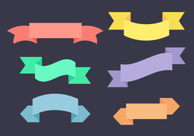 彩带标题框图片