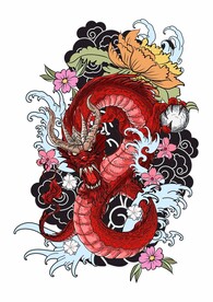 红色巨龙 