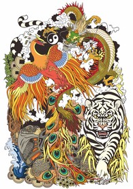 中国风神兽