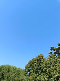 唯美纯净蓝色天空