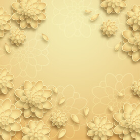 金色花背景图片