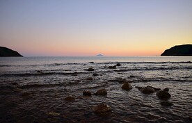 海上霞光