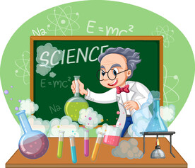 科学家插画