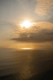 海面黄昏