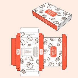 盒子包装展开图