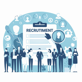 商务办公扁平插画