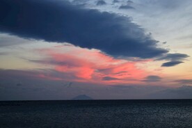 海面上的彩霞