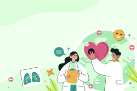 医学研究插画图片