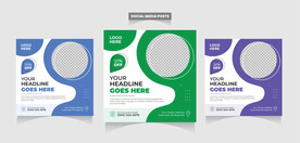 矢量横幅素材图片