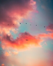 晚霞