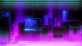 动感节奏建筑多边形