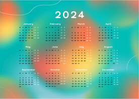 2024龙年日历