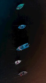 海船鸟瞰图