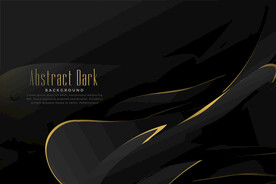 矢量黑金背景