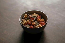 彩色图案面食  