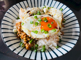 纳豆拌饭