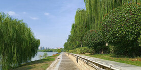 河边美景