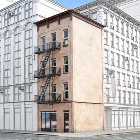  C4D模型 建筑物 