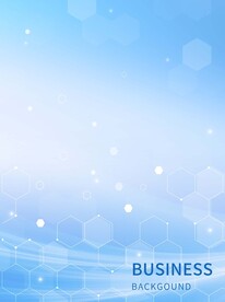 科技感医疗健康六边形商务背景