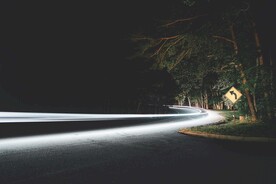 公路夜景