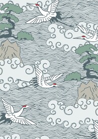 国风丹顶鹤