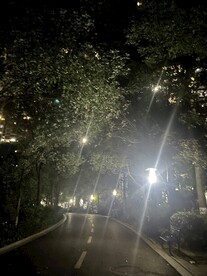 小道夜景
