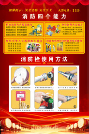 消防展板