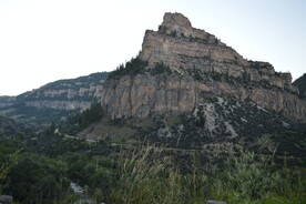砂岩山谷