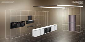 家居场景家居线稿 