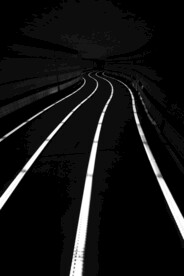道路光影