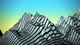 线条山