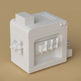 C4D模型 饮水机