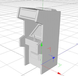 C4D模型 游戏机