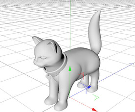 C4D模型 猫