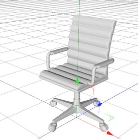 C4D模型 转椅